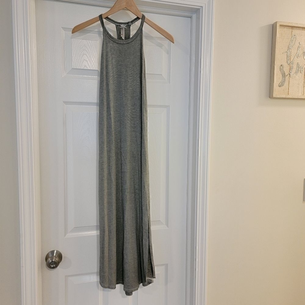 Jo&Co Striped Maxi Dress size small